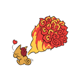 Dragon Charlie's Flammoji sticker #13237384