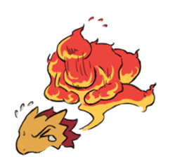 Dragon Charlie's Flammoji sticker #13237392