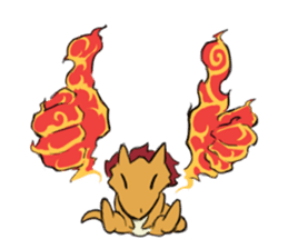 Dragon Charlie's Flammoji sticker #13237402