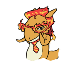 Dragon Charlie's Flammoji sticker #13237412