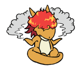 Dragon Charlie's Flammoji sticker #13237413