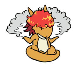 Dragon Charlie's Flammoji sticker #13237413