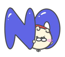 Cosplay dog Little Red Riding Hood sticker #13237486