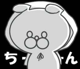 Cosplay dog Little Red Riding Hood sticker #13237500