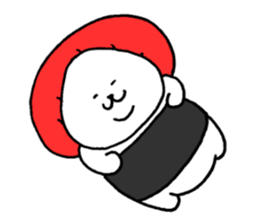 Rice balls and bread 2 sticker #13237613