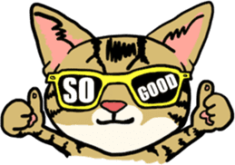 Good Friends cat cat sticker #13238226