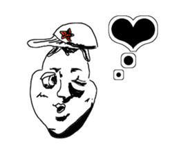 Crazy human sticker #13238553