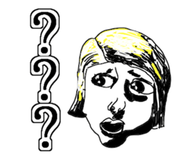 Crazy human sticker #13238559