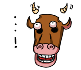 Ox sayings sticker #13238687