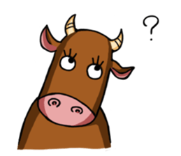 Ox sayings sticker #13238701
