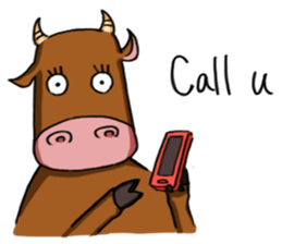 Ox sayings sticker #13238706