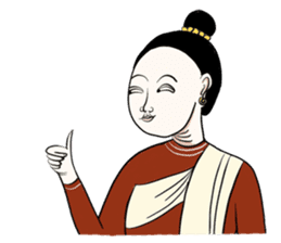 Kum Muang Lanna : Northern Thai Language sticker #13239192