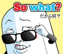 Mr.funny face [English ver.] sticker #13239216