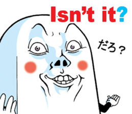 Mr.funny face [English ver.] sticker #13239217