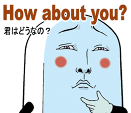 Mr.funny face [English ver.] sticker #13239223