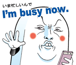 Mr.funny face [English ver.] sticker #13239226