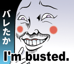 Mr.funny face [English ver.] sticker #13239227