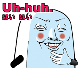 Mr.funny face [English ver.] sticker #13239236