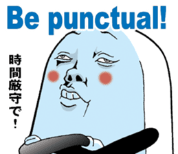 Mr.funny face [English ver.] sticker #13239244
