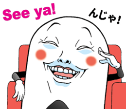 Mr.funny face [English ver.] sticker #13239245