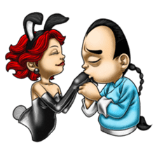 Master Fu in Love sticker #13239551