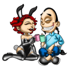 Master Fu in Love sticker #13239562