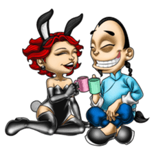 Master Fu in Love sticker #13239562