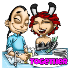 Master Fu in Love sticker #13239576