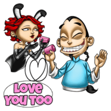Master Fu in Love sticker #13239578