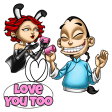 Master Fu in Love sticker #13239578