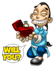 Master Fu in Love sticker #13239584