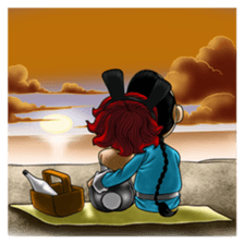 Master Fu in Love sticker #13239589