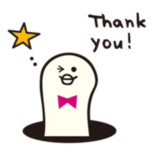 Happy garden eel sticker sticker #13239594