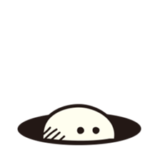 Happy garden eel sticker sticker #13239596