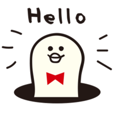 Happy garden eel sticker sticker #13239597