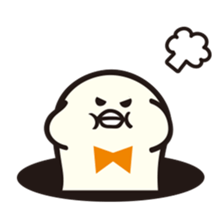 Happy garden eel sticker sticker #13239606