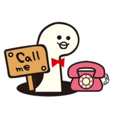 Happy garden eel sticker sticker #13239619