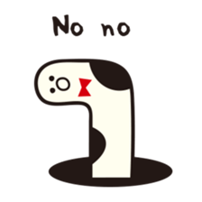 Happy garden eel sticker sticker #13239626