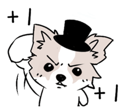 Fox dog sticker #13240109