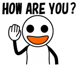 Hey! Simple sticker #13240638