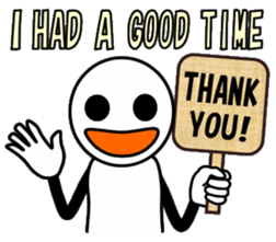 Hey! Simple sticker #13240639