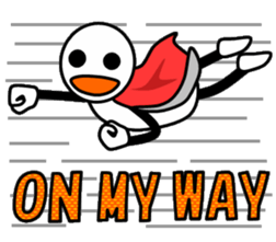 Hey! Simple sticker #13240640