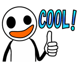 Hey! Simple sticker #13240643