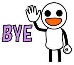 Hey! Simple sticker #13240651