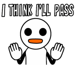 Hey! Simple sticker #13240662