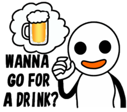 Hey! Simple sticker #13240664