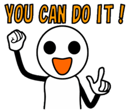 Hey! Simple sticker #13240666