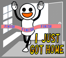 Hey! Simple sticker #13240672