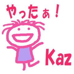 Sticker of kaz