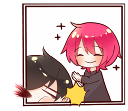 Non-daily cosmic partners sticker #13242285